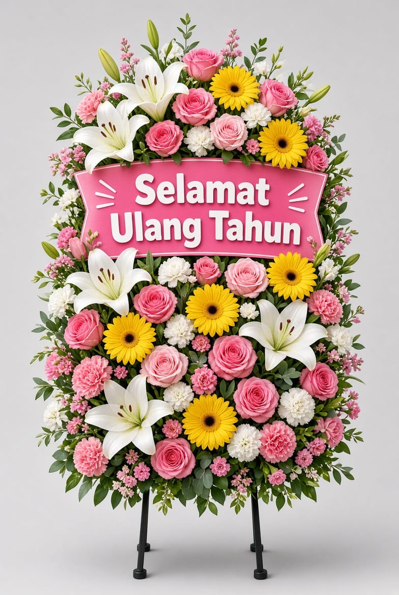 Papan Bunga 1 x 2